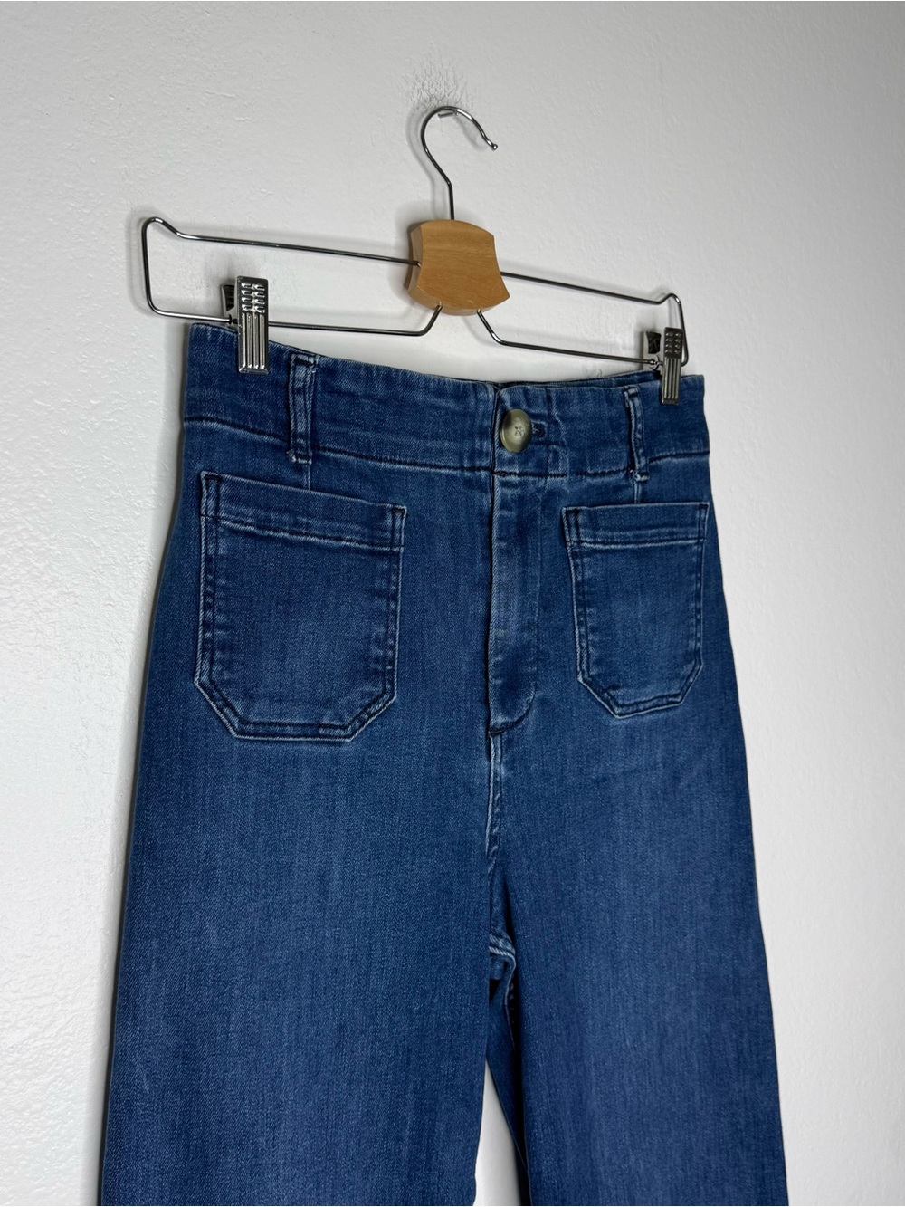 Anthropologie Pilcro The Skipper wide leg Jean Sz 29 - Picture 4 of 8